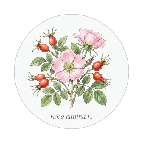 Owoc dzikiej róży — Rosa canina